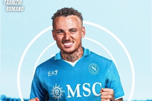 九游体育-Here we go！罗马诺：那不勒斯将以2800万欧签下诺阿-朗